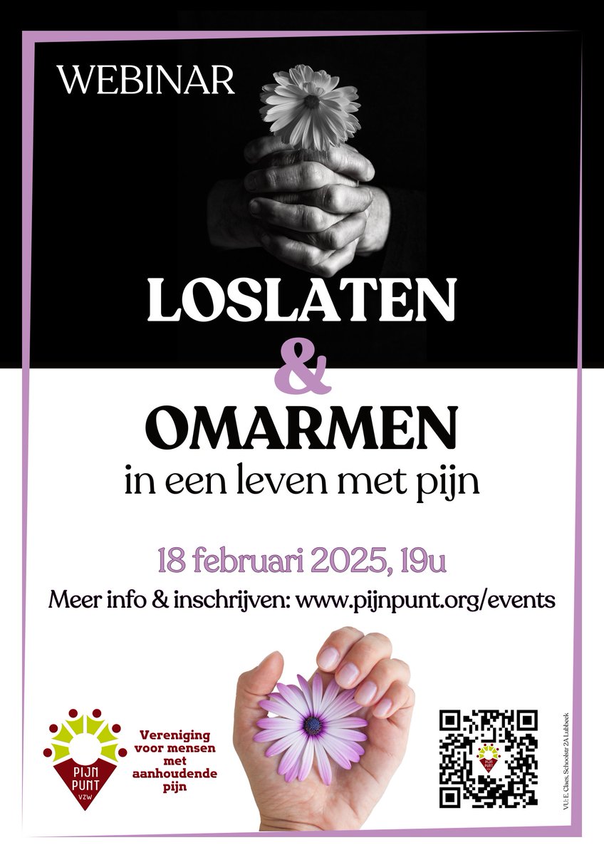 Pijnpunt vzw, vereniging aanhoudende pijn (@pijnpunt_vzw) on Twitter photo 
