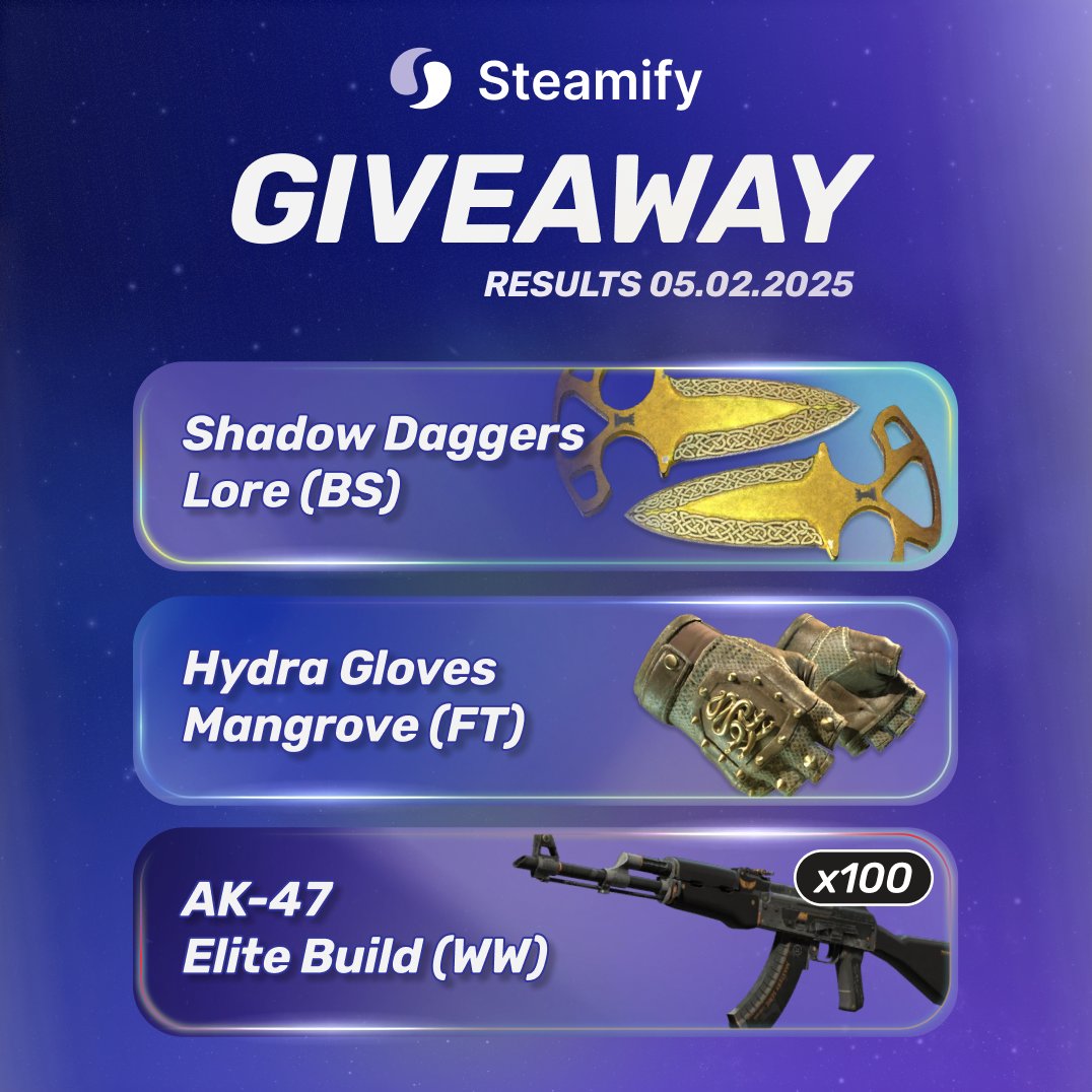 Steamify — a platform for gamers! tweet media