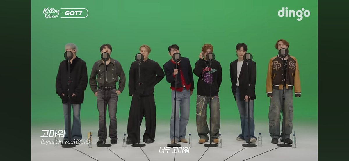 Video boyunca şaklabanlık yapıp thank you gelince hepsinin ciddileşmesi 😭😭 çok seviyorum çok
 
#GOT7onKillingVoice <a href="/GOT7Official/">GOT7</a>