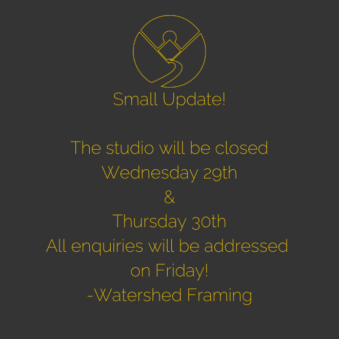The Studio will be closed for two days this week !

Please allow us until Friday to get back to any enquiries and messages, as we focus on getting through a backlog of existing orders. 

#2025 #UnderConstruction #StayTuned