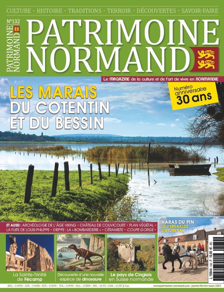 Patrimoine Normand fête ses 30 ans ! 
Le n°132 (janvier-février-mars 2025) est en kiosque depuis le 5 janvier.
Plus d'informations : patrimoine-normand.com/achat-patrimoi…