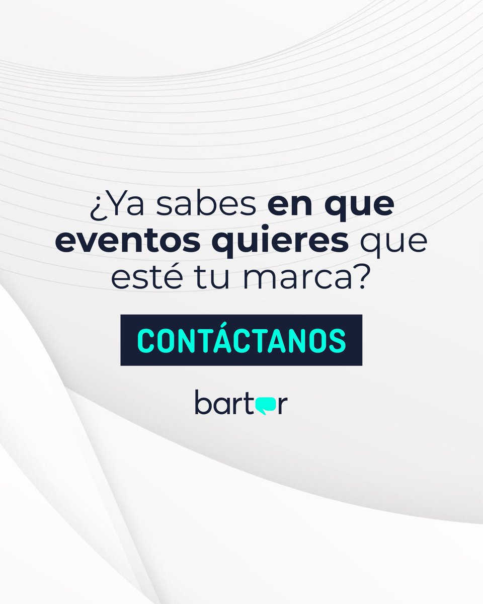 El futuro está en las #experiencias hiperpersonalizadas y el uso de #tecnologías inmersivas como la #realidadvirtual y el #metaverso.

#EventsThatPowerYourBusiness
barter.es