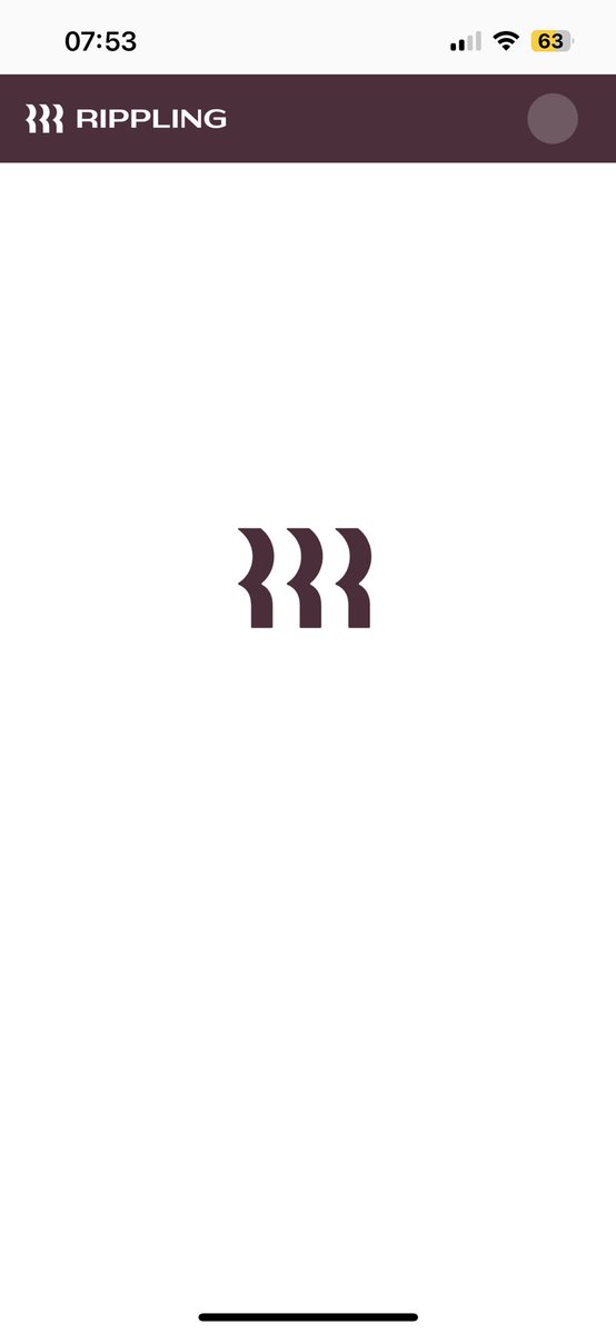 cds511's tweet photo. @Rippling I’ve been stuck on this loading screen for 20 min on phone, app and mobile….need to access W2 https://t.co/lzwxCMeaGA