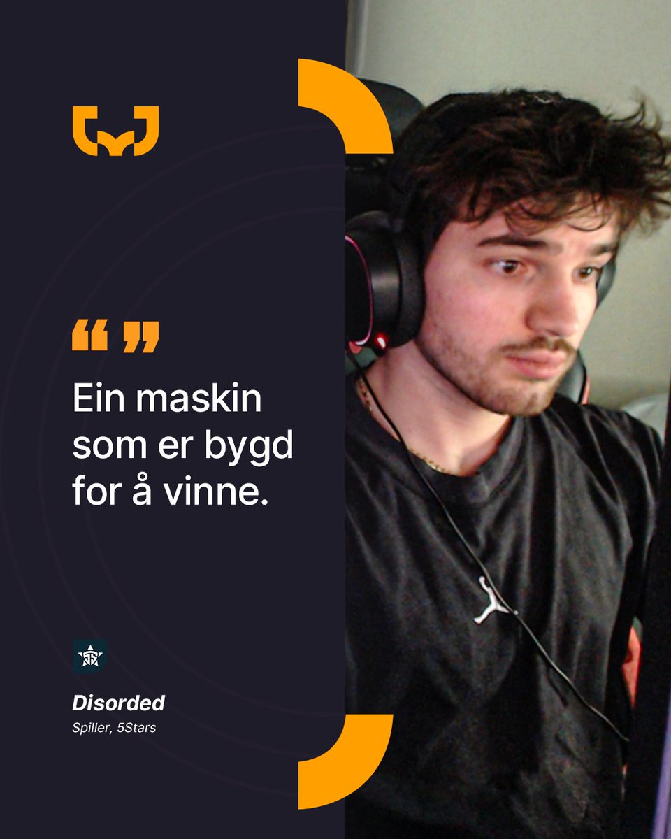Slik beskriver <a href="/Disordeddd/">Disorded</a> hvordan laget hans, <a href="/5StarsEsport/">5STARS</a>, har forberedt seg til denne sesongen av Valorant i Good Game-ligaen:

- Vi har brukt månader på tryouts og finpussa laget med dei beste spelarane frå både Noreg og utlandet. Dette er ikkje berre eit lag – det er ein