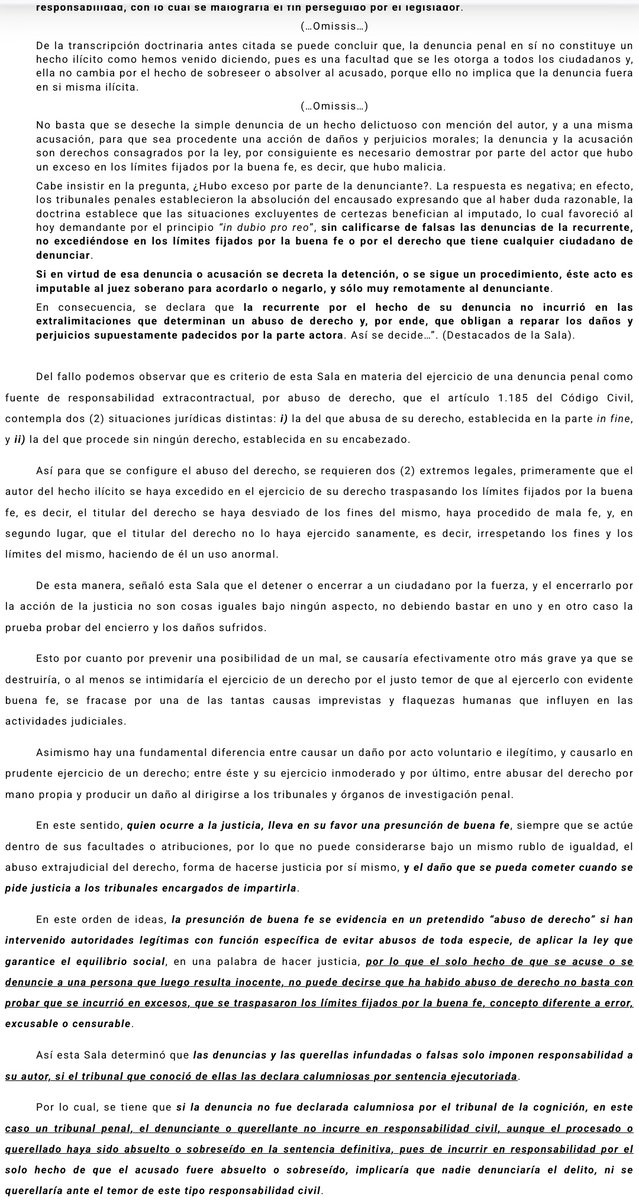 WilsonGomezGB's tweet photo. Sentencia N° 000541 del 10/10/2024 Sala de Casación Civil @TSJ_Venezuela Interpretación del artículo 1185 del Código Civil y la figura del abuso de derecho cuando media el ejercicio de denuncia penal
https://t.co/94b6gAqvfC https://t.co/AnAPwU3pvt