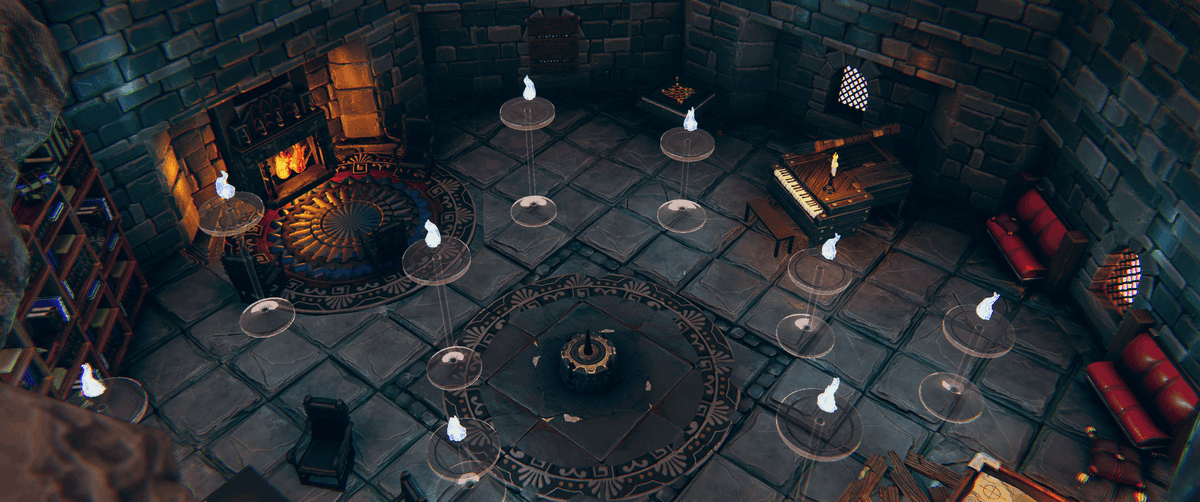 Greypeak Waystop - not just a haven for travelers but a cunning wizard's escape room. Can you solve his riddles and escape? 🧩🏔️

Built by Grimbeard-Rogers, this board is a one-shot great for #TSBuildShowcase!

talestavern.com/slab/the-greyp…

#ttrpg #dnd #dnd5e