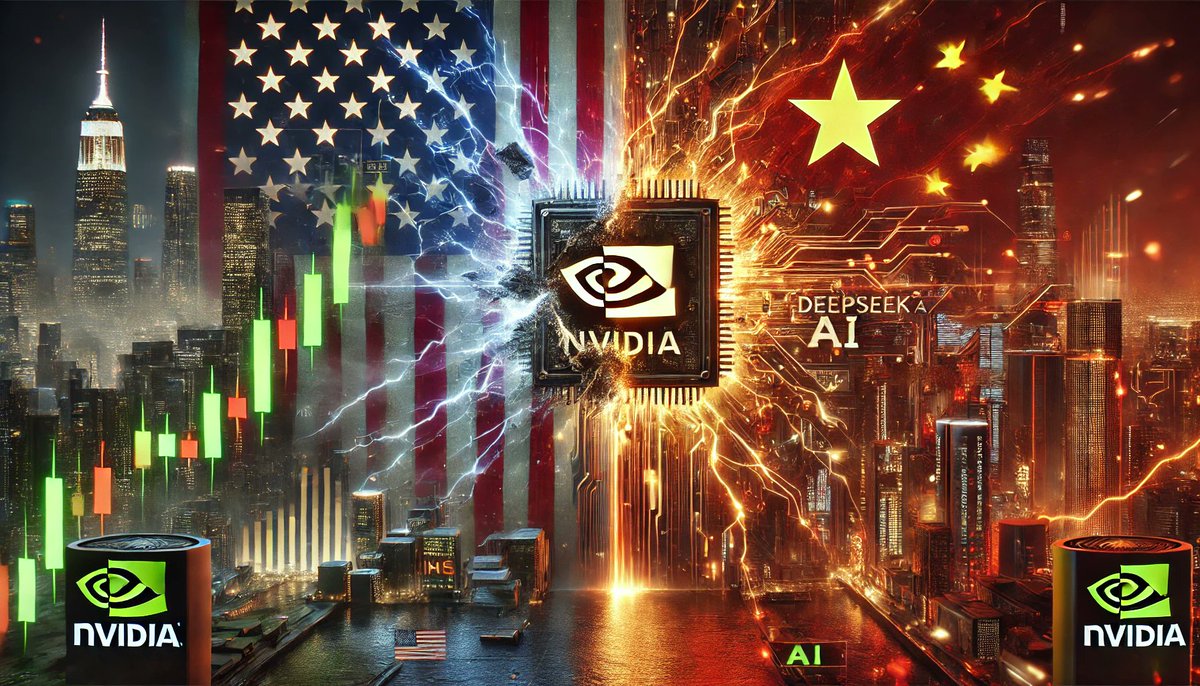 First, we banned their apps like TikTok 🥲

Now China is striking back with DeepSeek AI – a nightmare for billionaires!

Nvidia already hit with $465 billion losses. The game just got serious. ⚡

#DeepSeekR1 
#deepseekai 
#DeepSeek