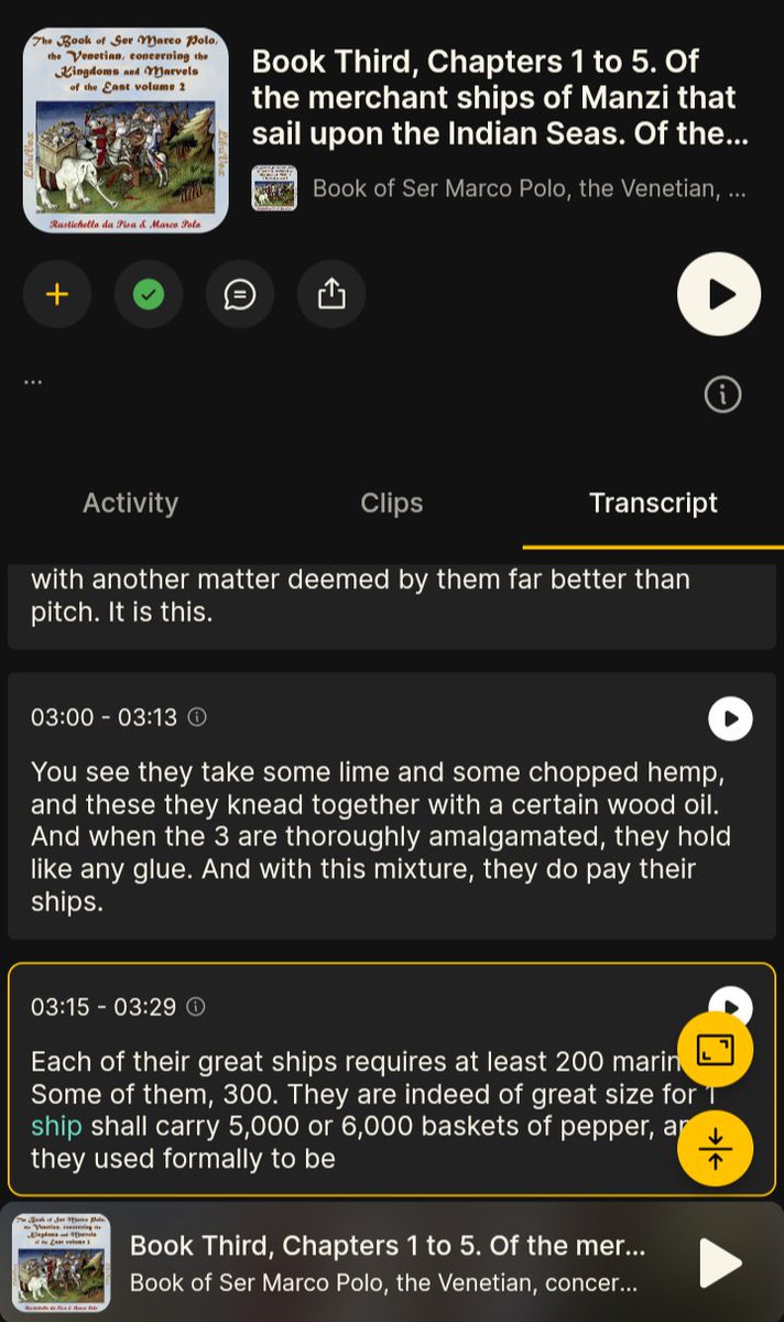 seasonmeta's tweet image. fountain.fm/playlist/ftHzT… you're going to have a bad time on some of these islands. Good tips on wood planking glue though! #librivox #marcopolo