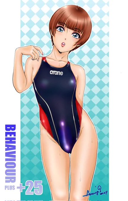 #寒い時こそ水着絵を貼ろう       ( ˇωˇ ) 