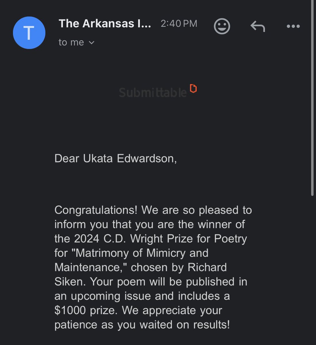 Ukata, Edwardson tweet media