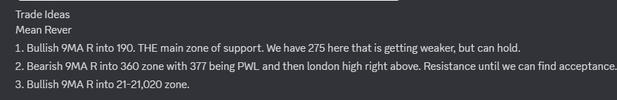 Trading_Boxes's tweet photo. It all came down to 190 in #NQ_F this morning from yesterday's plan. What a beautiful reversal there! #ES_ also followed yesterday's plan by putting in a FBD at the zone it needed to hold.
Reversal off 190 in $NQ was the main trade idea for today. https://t.co/heawajNOju
