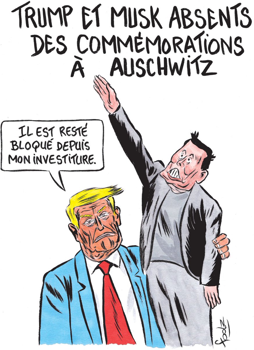 Charlie_Hebdo_'s tweet photo. Le dessin du jour, par #Foolz https://t.co/z8MNEn0zk8