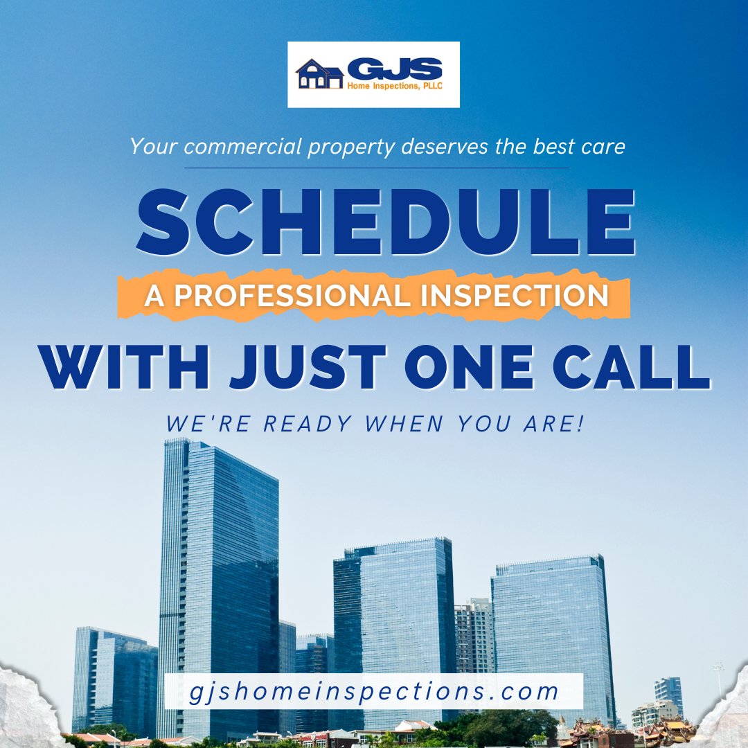 GarrettSchaan's tweet photo. 🏢 A safe workspace is a productive one! Trust GJS Home Inspections for expert commercial inspections. 
Schedule today at https://t.co/PDwO2TUYBg. 

#CommercialInspectionExperts #GJSHomeInspections https://t.co/ulkjyfLEAG
