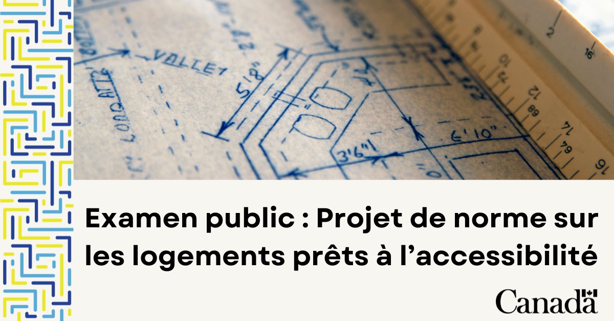 ⏳ Dernière chance! ⏳

L’examen public sur notre norme sur les logements prêts à l’accessibilité se termine bientôt. Aidez-nous à créer une norme qui rendra les maisons adaptables pour les besoins de tout le monde.

📆 Date de fin : 31 janvier 2025
🔗ow.ly/stCE50UOCA0
