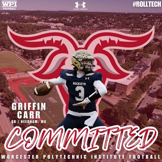 Griffin Carr (@griffcarr1) on Twitter photo I’m excited to announce my official commitment to Worcester Polytechnic Institute! Thank you to all the people who have helped me along the way. Go engineers!🐐 <a href="/CoachRobFB/">Chris Robertson</a> <a href="/CoachMKellyWPI/">Coach Kelly</a> <a href="/WPIFootball/">WPI Football</a> <a href="/CoachKopcso/">Doug Kopcso</a> I’m excited to announce my official commitment to Worcester Polytechnic Institute! Thank you to all the people who have helped me along the way. Go engineers!🐐 <a href="/CoachRobFB/">Chris Robertson</a> <a href="/CoachMKellyWPI/">Coach Kelly</a> <a href="/WPIFootball/">WPI Football</a> <a href="/CoachKopcso/">Doug Kopcso</a>