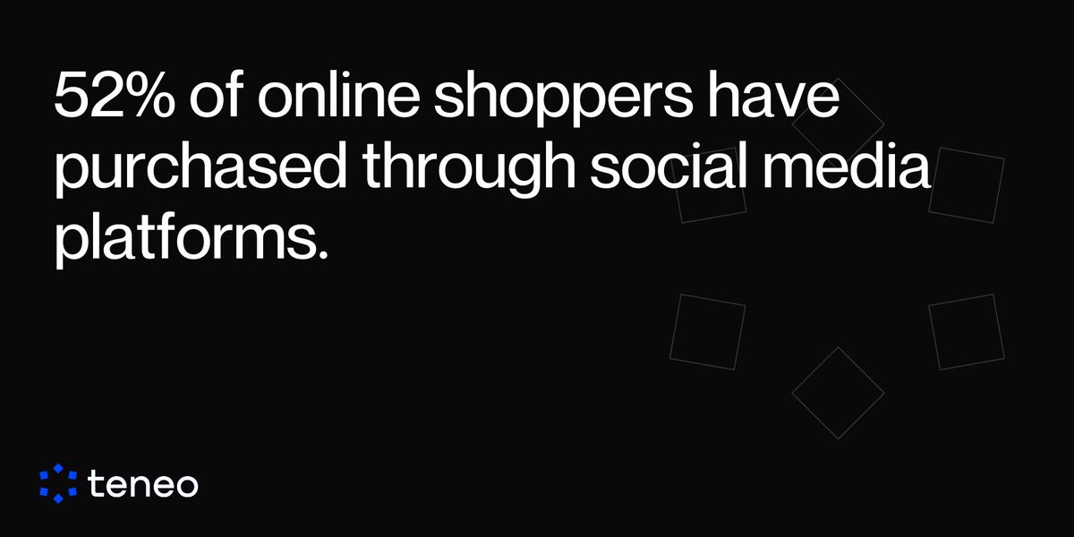 52% of online shoppers have made purchases directly through social media platforms.

These platforms are thriving thanks to your activity, but are you earning anything in return?

No? Check our bio to learn more.

#YourSocialsYourRewards #Teneo