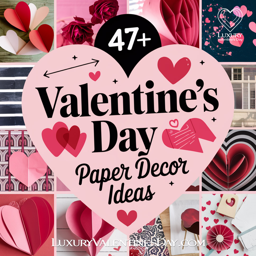 NatashaWal28771's tweet image. Looking for romantic &amp;amp; budget-friendly decor? 🎀 Check out 47+ paper valentines day decorations that will add charm to your celebration. 🖌️💕 #DIYValentinesDay #PaperDecor #ValentinesDayIdeas #ValentinesDay 

luxuryvalentinesday.com/valentines-day…