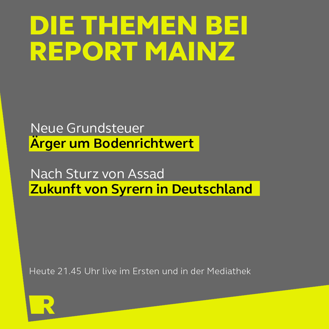 Höhere Grundsteuern sind eine böse Überraschung für viele Hausbesitzer und Mieter. Wo sollen sie das Geld hernehmen? Auch Experten kritisieren die neue Berechnung. Heute bei REPORT Mainz, 21.45 live <a href="/DasErste/">Das Erste</a> und in der #ARDMediathek.