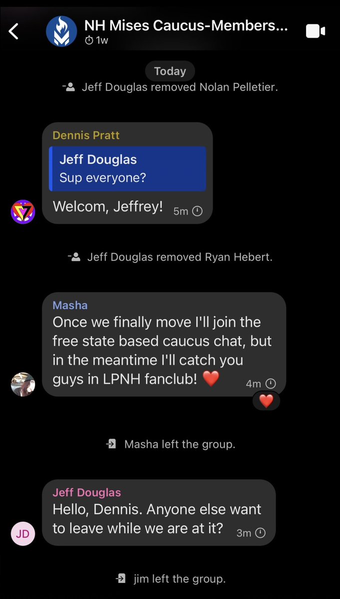 LPNH's tweet image. Let’s not forget that less than two years ago one of the other LNC Chair candidates, @MisesChair, purged the entire NH Mises Caucus because it dared to insist on affiliate autonomy.

New Hampshire told the MC leadership to mind its’ own business and that we wanted to focus on…