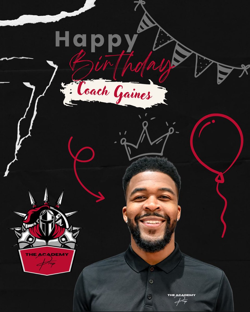 The Academy Prep (@theacademyprep) on Twitter photo We want to wish our Founder and Head Coach - <a href="/KennyGaines12/">Kenny Gaines Jr.</a> - a very happy birthday!
๐๐๐๐
We hope you have a great day Coach!
#happybirthday We want to wish our Founder and Head Coach - <a href="/KennyGaines12/">Kenny Gaines Jr.</a> - a very happy birthday!
๐๐๐๐
We hope you have a great day Coach!
#happybirthday