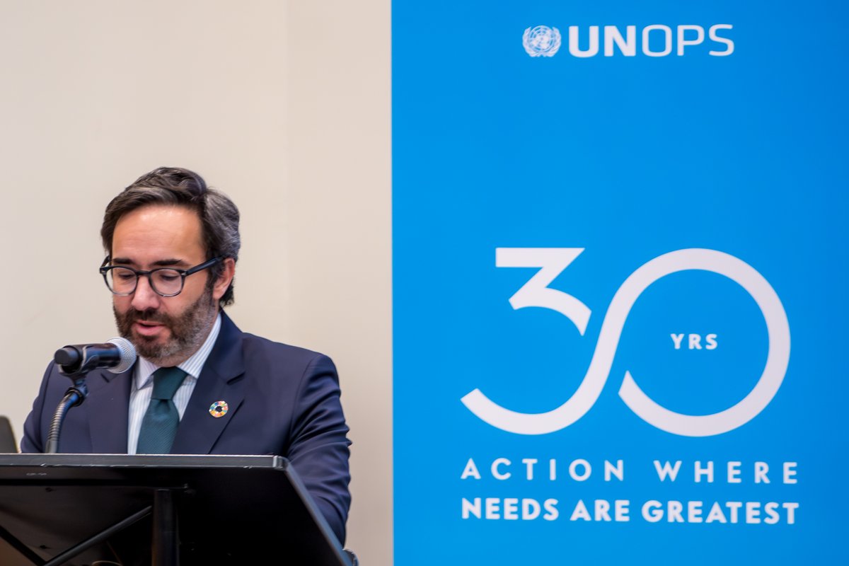 I welcome the new <a href="/UNDP/">UN Development</a>/<a href="/UNFPA/">UNFPA</a>/<a href="/UNOPS/">UNOPS</a> Executive Board members. As we turn the page on reforms, we remain committed to delivering practical solutions for peace, sustainable development, and climate action. 

#unopsEB