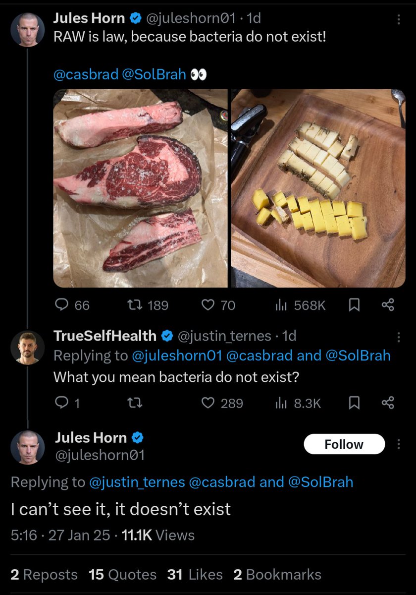 romcomi's tweet image. I hope "bacteria des not exist" becomes a more popular view among conservatives