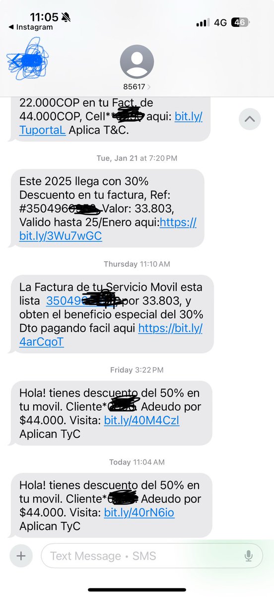 pedro0125's tweet photo. @ClaroColombia uds son cómplices de este tipo de estafas https://t.co/9fGdNh321K