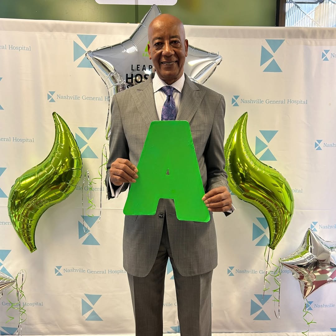 Excited to share that Nashville General Hospital earned an ‘A’ for the Fall 2024 Leapfrog Hospital Safety Grade! 🏆 This recognition reflects our commitment to patient safety &amp; high-quality care. Grateful for our dedicated team &amp; community support!💙 #PatientSafety #LeapfrogGrade
