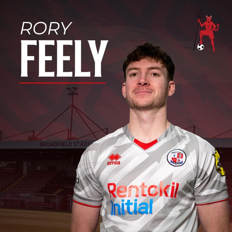crawleytown's tweet photo. ✌️ REDS MAKE DOUBLE MATCHDAY SIGNING

Crawley Town Football Club is delighted to announce the loan signing of goalkeeper Matthew Cox from Premier League side Brentford and the permanent signing of defender Rory Feely from League Two side Barrow.

#TownTeamTogether🔴