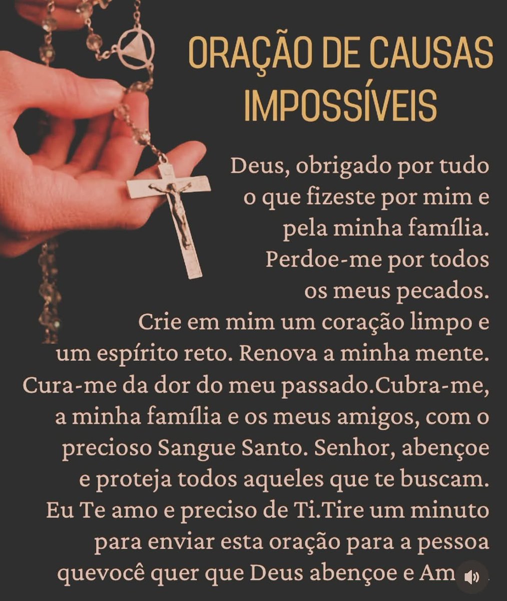 NSenhoraRosario's tweet photo. ORAÇÃO DE CAUSAS IMPOSSÍVEIS! 🙏🙌❤️🕊️ https://t.co/PZehZtCN17