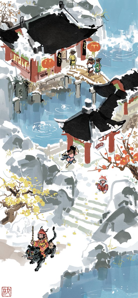 neo1900art's tweet image. 蛇年大吉
#HappyChineseNewYear2025