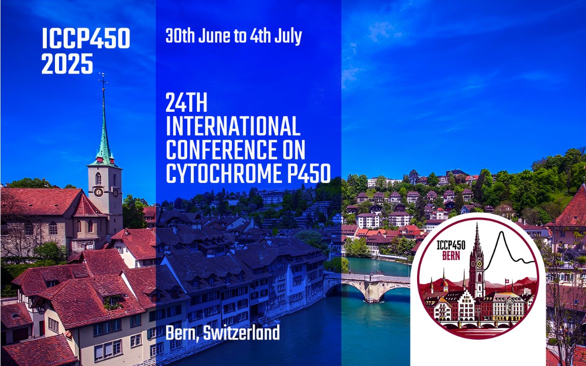Registration for #ICCP450 24th International Conference on Cytochrome P450 is now open. Organized by <a href="/Pandeylab/">PANDEY LAB 💊🧫🔬🥼⚛💻 🇨🇭</a>  <a href="/MedFacultyUniBE/">Faculty of Medicine, University of Bern</a>  <a href="/unibern/">Universität Bern</a> in #Bern #SWITZERLAND 30June-4 July 2025 #CytochromeP450 #Metabolism #Drugs #Heme #Pharmacology

ICCP450BERN.UNIBE.CH