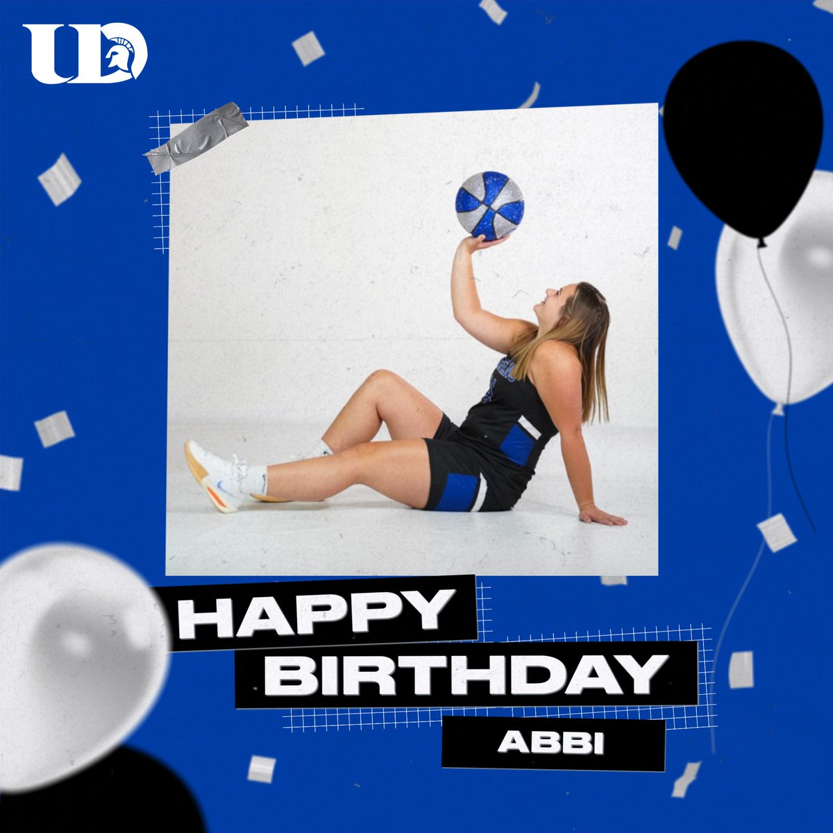 UD_WBB's tweet photo. Happy birthday to senior point guard, Abbi Bailey!!! https://t.co/xYlfSD8b9G