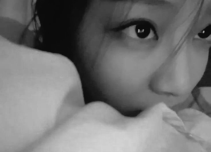 My girl’s feeling sick, and she keeps complaining about the pain in the cutest way. Hope it goes away soon, bebe.