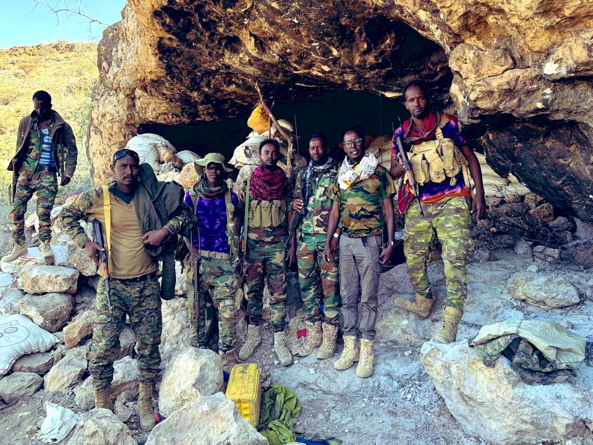 alihwarsame's tweet photo. “Ama Geeri aakhiro, ama Guusha nololeed”
Guuleysta 🤲 💪

Free #Puntland #Somalia from #ISIS with local Somali armed forces ✌️ https://t.co/xDuZPc9XPC