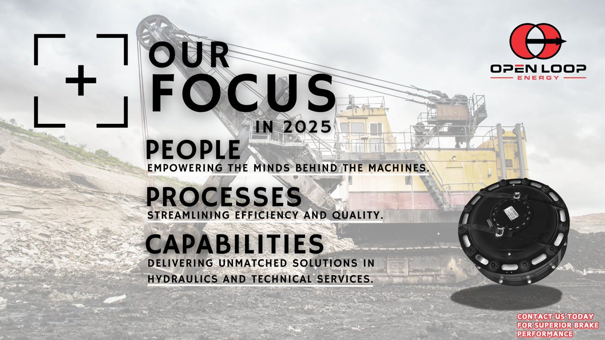 OpenLoopEnergy's tweet image. ✨OLE&apos;s 2025 Vision: 
🚀Leading with Excellence &amp;amp; Innovation

1⃣People: Empowering the minds behind the machines.
2⃣Processes: Streamlining efficiency and quality.
 3⃣Capabilities: Delivering unmatched solutions in hydraulics &amp;amp; technical services.

#openloopenergy #Innovation