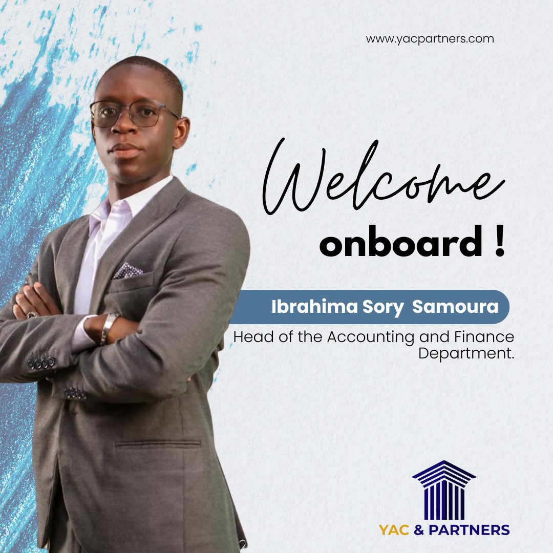 SamSamoura9's tweet photo. J’ai le plaisir de vous annoncer que j’occupe désormais le poste de Responsable finance et comptabilité chez YAC &amp; Partners. https://t.co/FCCqOMoJDB