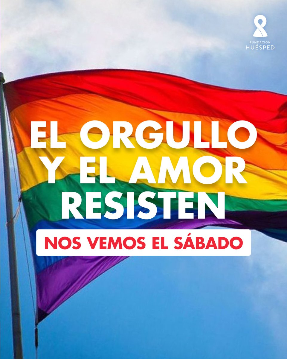 Fundación Huésped siempre estuvo, está y estará con quienes más nos necesitan. Nos vemos el sábado.