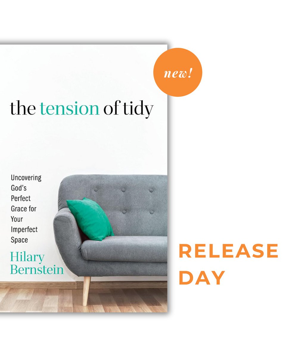 In The Tension of Tidy, Hilary invites us to embrace the beauty of imperfection and reminds us that our worth isn’t measured by the cleanliness of our homes but by the love and grace of our heavenly Father.

Available now!
amazon.com/Tension-Tidy-U…