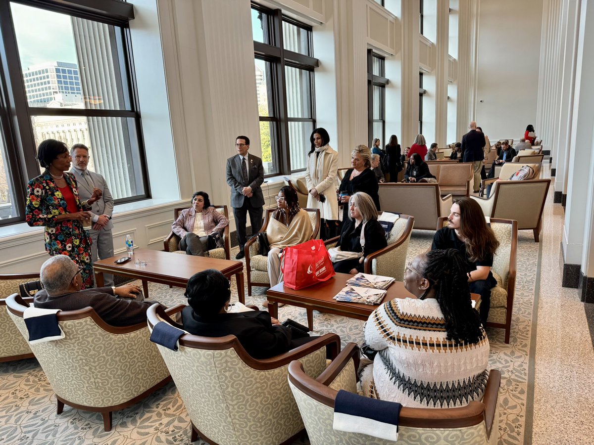 Marcia Conston (@pres_m_conston) on Twitter photo Happy to be here for <a href="/TCCva/">Tidewater Community College</a> Hill Day, connecting students, staff, and our Board with members of the Virginia General Assembly. Together, we advocate for initiatives that empower students and strengthen our community.
More to come!
#TCCva #TCCProud #HigherEd #FromHereGoAnywhere Happy to be here for <a href="/TCCva/">Tidewater Community College</a> Hill Day, connecting students, staff, and our Board with members of the Virginia General Assembly. Together, we advocate for initiatives that empower students and strengthen our community.
More to come!
#TCCva #TCCProud #HigherEd #FromHereGoAnywhere