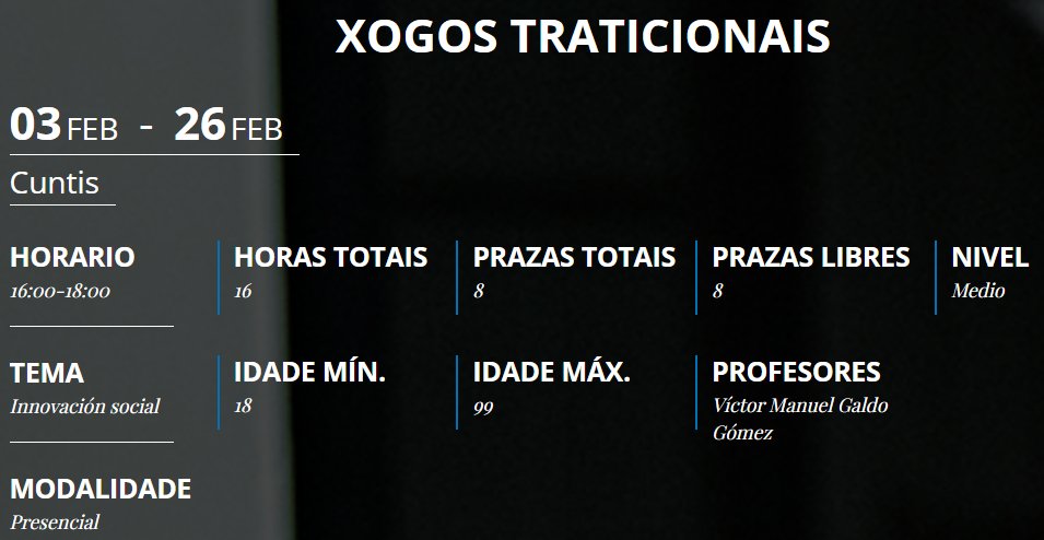 amtega's tweet photo. 👉A tradición e a tecnoloxía danse a man coa #RedeCeMiT a partir do 3 de febreiro na #aulaCeMIT de Cuntis grazas ao curso “Xogos TraTICionais”, no que poderás catalogar, deseñar e imprimir xogos e instrumentos tradicionais.
✍️ Inscricións:
🔗 https://t.co/Xwf61FmqDr https://t.co/CFQsXrf9mf