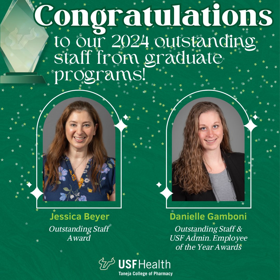 GlobalNanobio's tweet photo. I want to congratulate Jessica Beyer and Danielle Gamboni on their incredible achievements at the 2024 Outstanding Staff Awards!

Danielle was also named the 2024 Employee of the Year in the Administrative category!

Thank you for your excellence and hard work! https://t.co/l3TrrfIROp