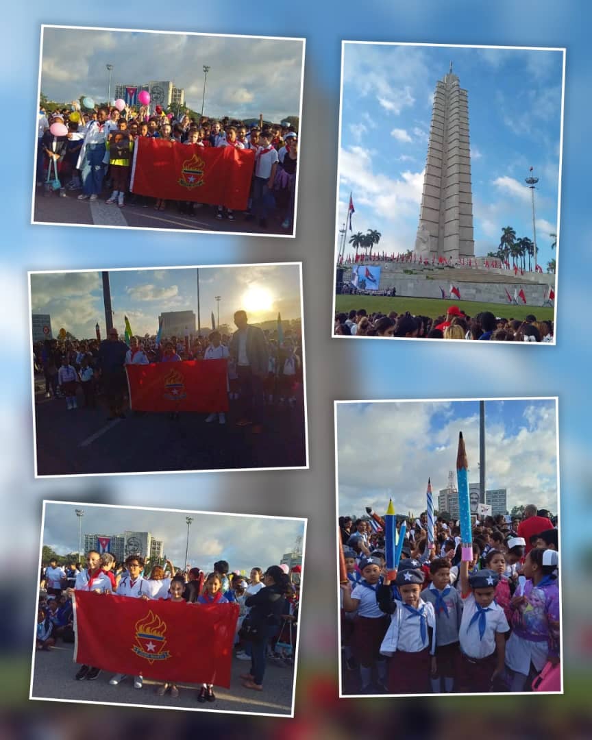 🇨🇺| El desfile martiano es un lazo que une a las generaciones presentes con la obra del maestro. No solo es un evento anual, es un recordatorio de que «La Edad de Oro» vive en los pequeñuelos, y Martí, el amigo de todos los tiempos.