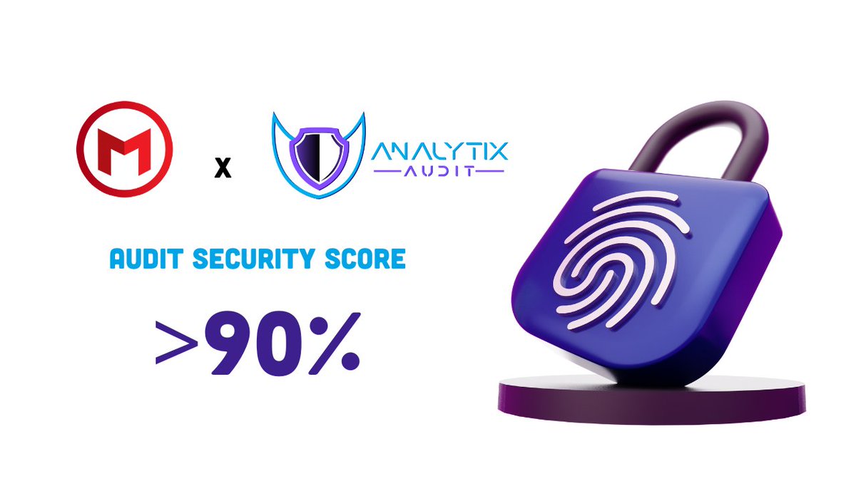 🚀 Great news for the MOVO community! Our smart contract has successfully passed a comprehensive security audit by Analytix Audit, scoring an impressive 90/100!

🔥 MOVO Audit Successfully Passed – 100% Secure &amp; Transparent! 🔍
✅ app.analytixaudit.com/movo-coin
