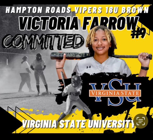 COMMITTED‼️ Welcome to our VSU Softball family🧡🥎💙