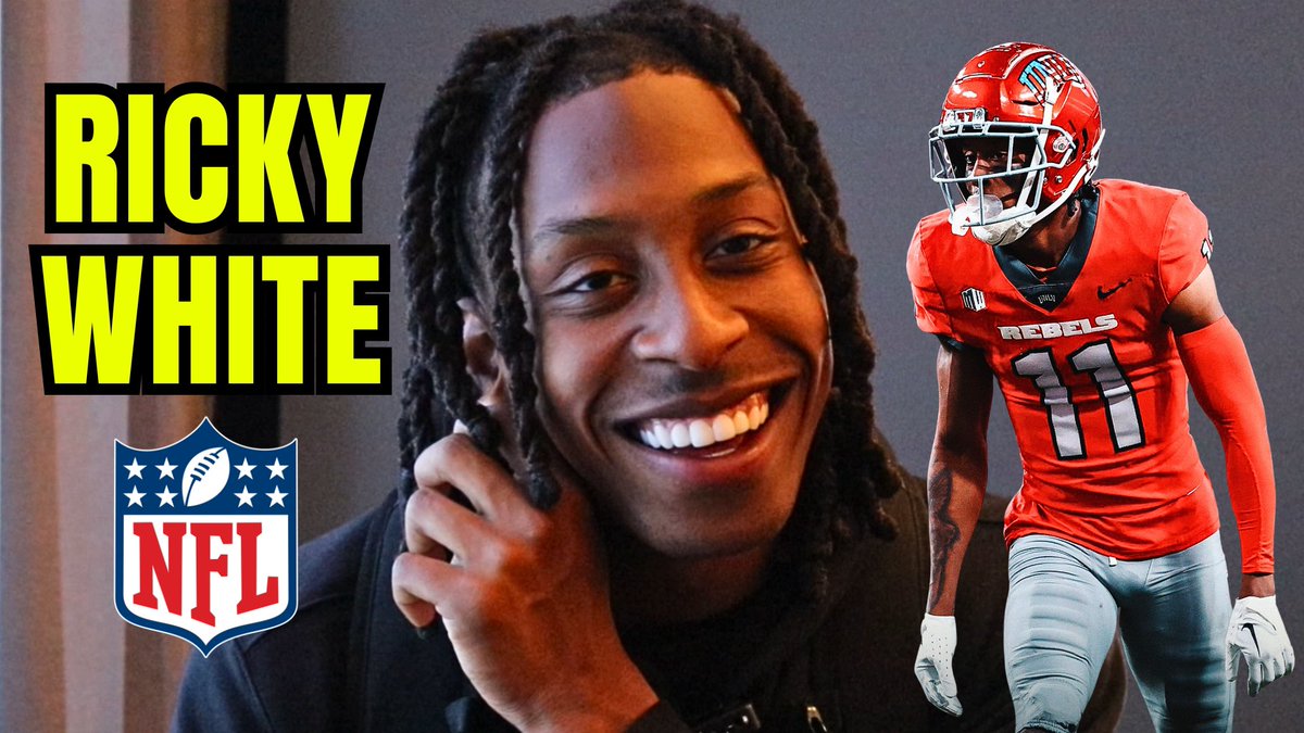 theCHAMPSIDE's tweet photo. Ricky White Does Something No WR Has! NFL Draft Prospect (Interview) #RickyWhite #NFLDraft https://t.co/8eHPQnOAvS https://t.co/BpFGLj0zrC