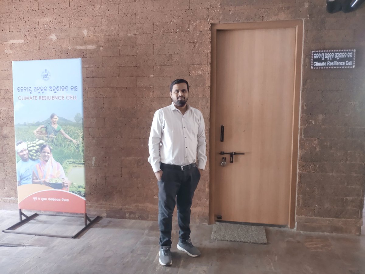 sachinphad90's tweet photo. #SowingSeedsofSuccess
Started working at Climate Resilience Cell, Dept of Agri, Govt of Odisha here committed to Climate Smart Agriculture for farmers as a "Senior Associate Climate Smart Agriculture Specialist" @CSTEP_India to enrich policymaking through innovative approaches https://t.co/zdN2Bop6q1