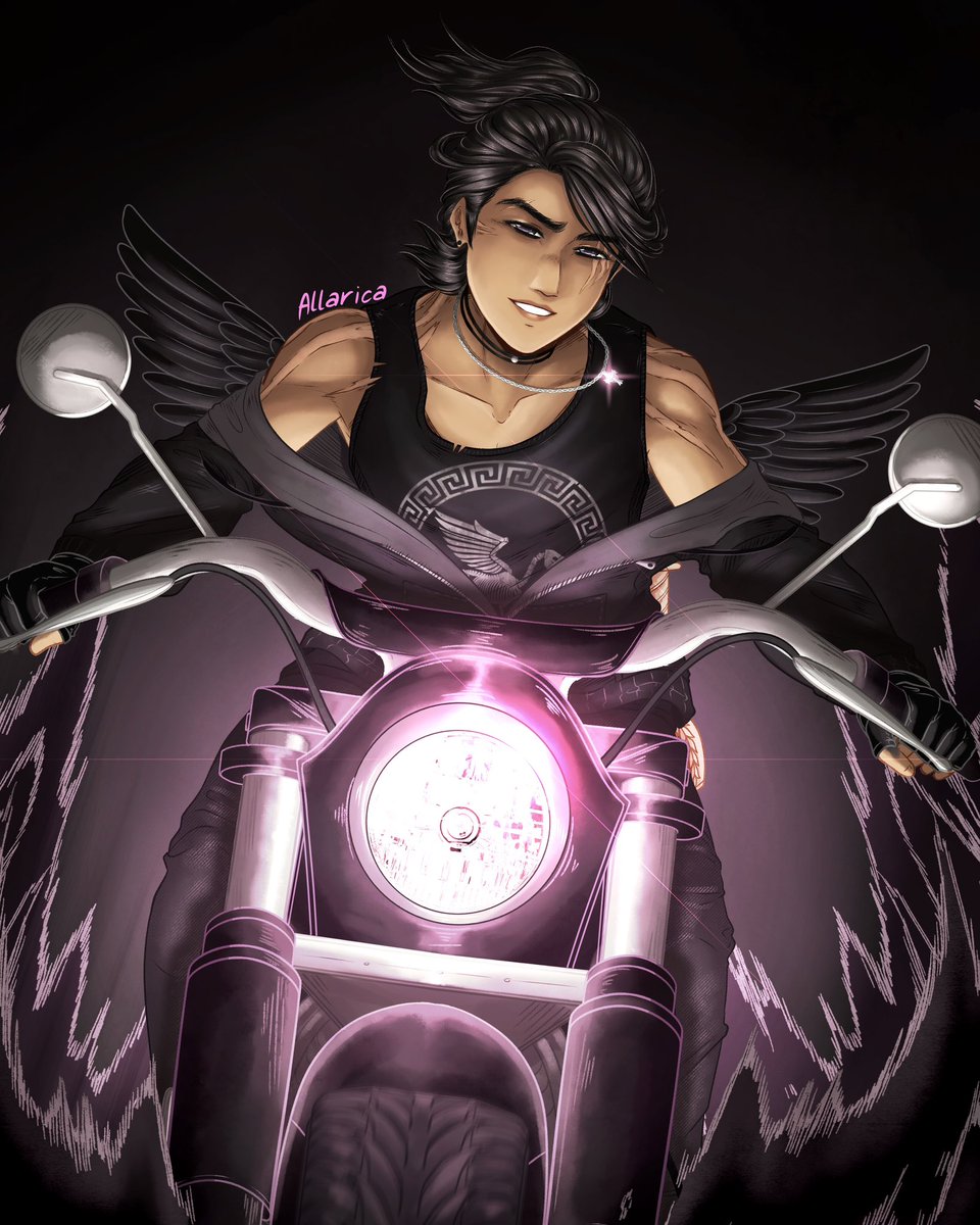 allarica's tweet photo. "My grumpy ball of darkness." 💀👑🖤

HAPPY HAPPY (presumed) BIRTHDAY TO OUR FAVORITE GHOST KING, NICO DI ANGELO 💜 @rickriordan @camphalfblood @readriordan @MarkDoesStuff 

https://t.co/97TzS7pvzC 

#nicodiangelo #percyjackson #PercyJacksonandtheOlympians #pjo #solangelo https://t.co/lBMzOgHNGh