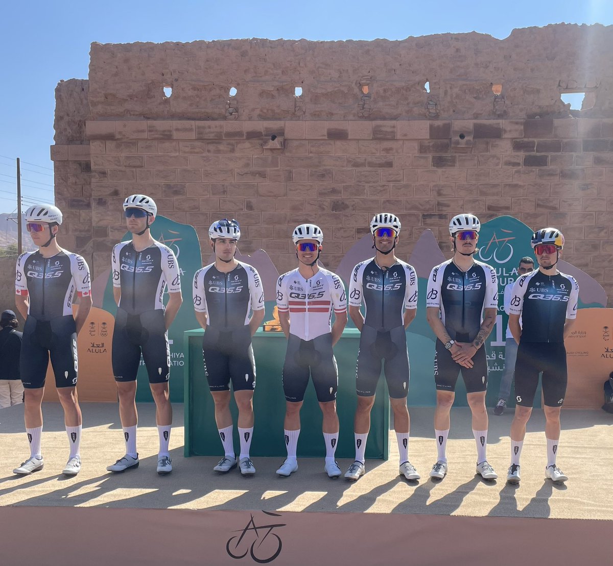 ZemkeJens's tweet photo. @Q36_5ProCycling starts with a nice 4th place of #matteomoschetti in @thealulatour into the season https://t.co/WNH9ujq1T7