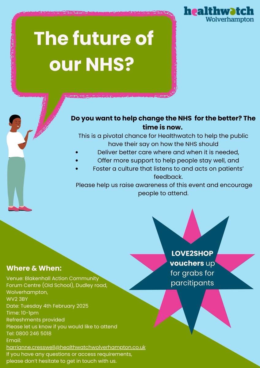Healthwatch Wolverhampton (@hwwolverhampton) on Twitter photo  Healthwatch Wolverhampton (@hwwolverhampton) on Twitter photo